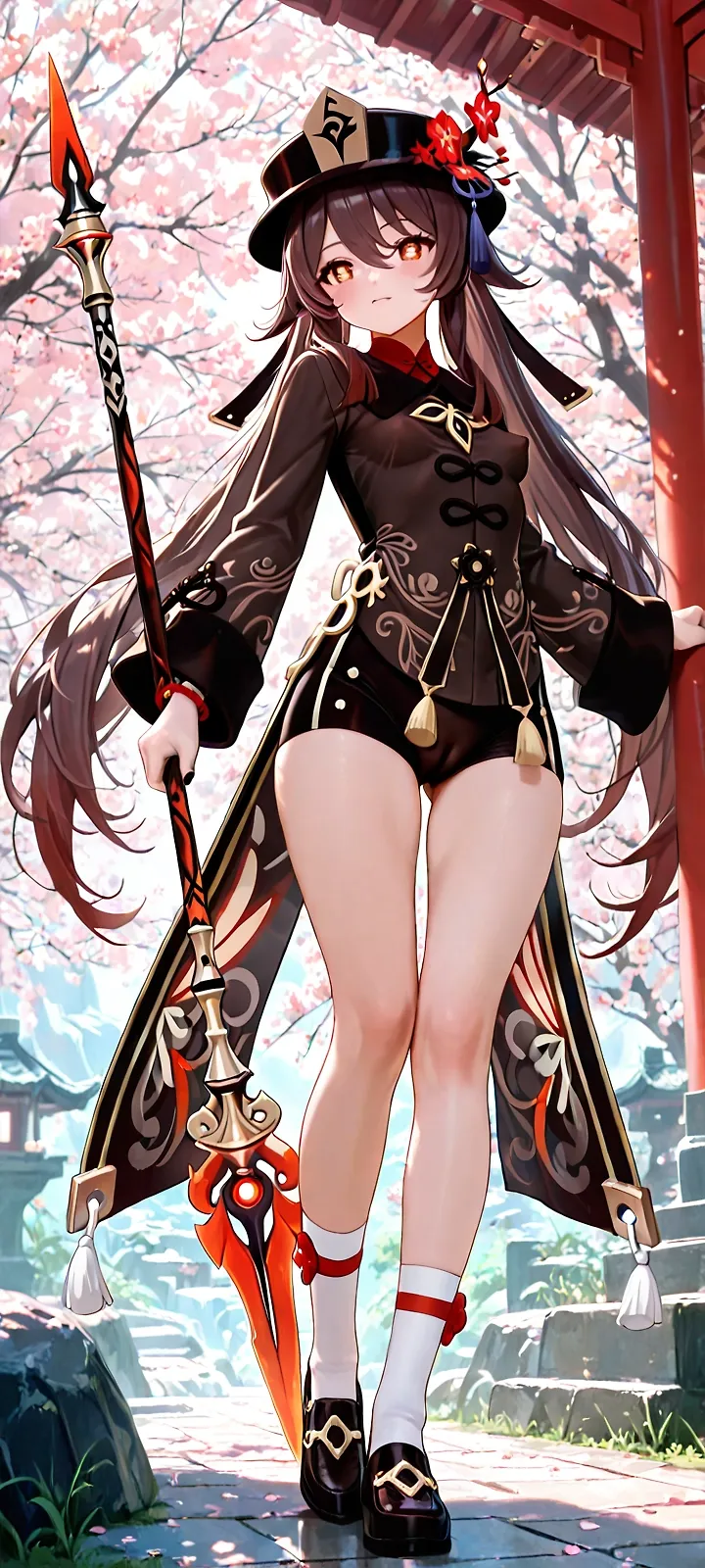 AI art "hu tao"