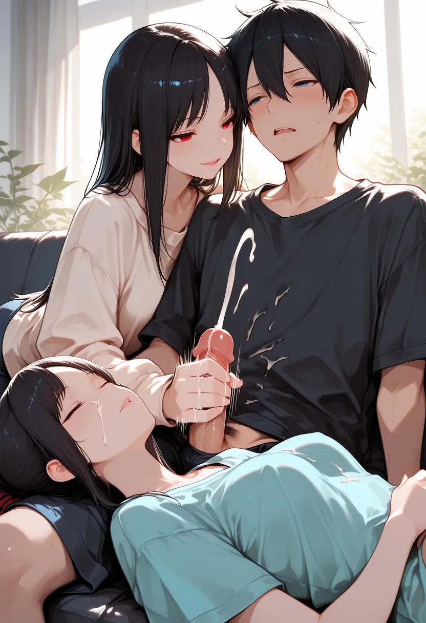 Be quiet,she sleep