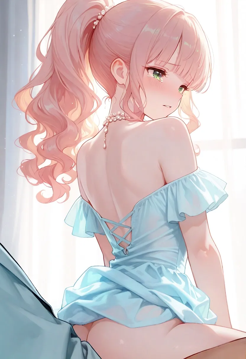 from behind