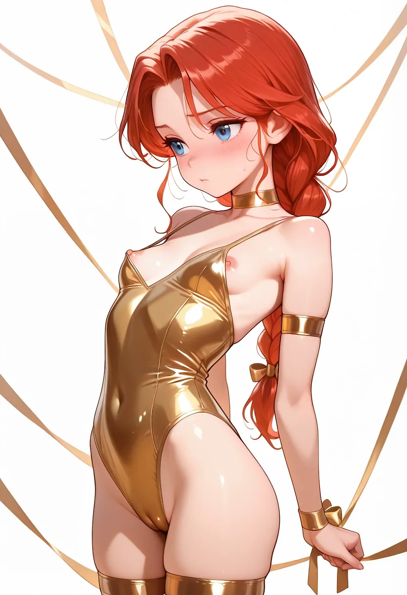 Ribboned Red M