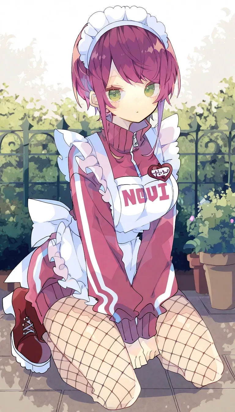 AI art "Jersey maids"