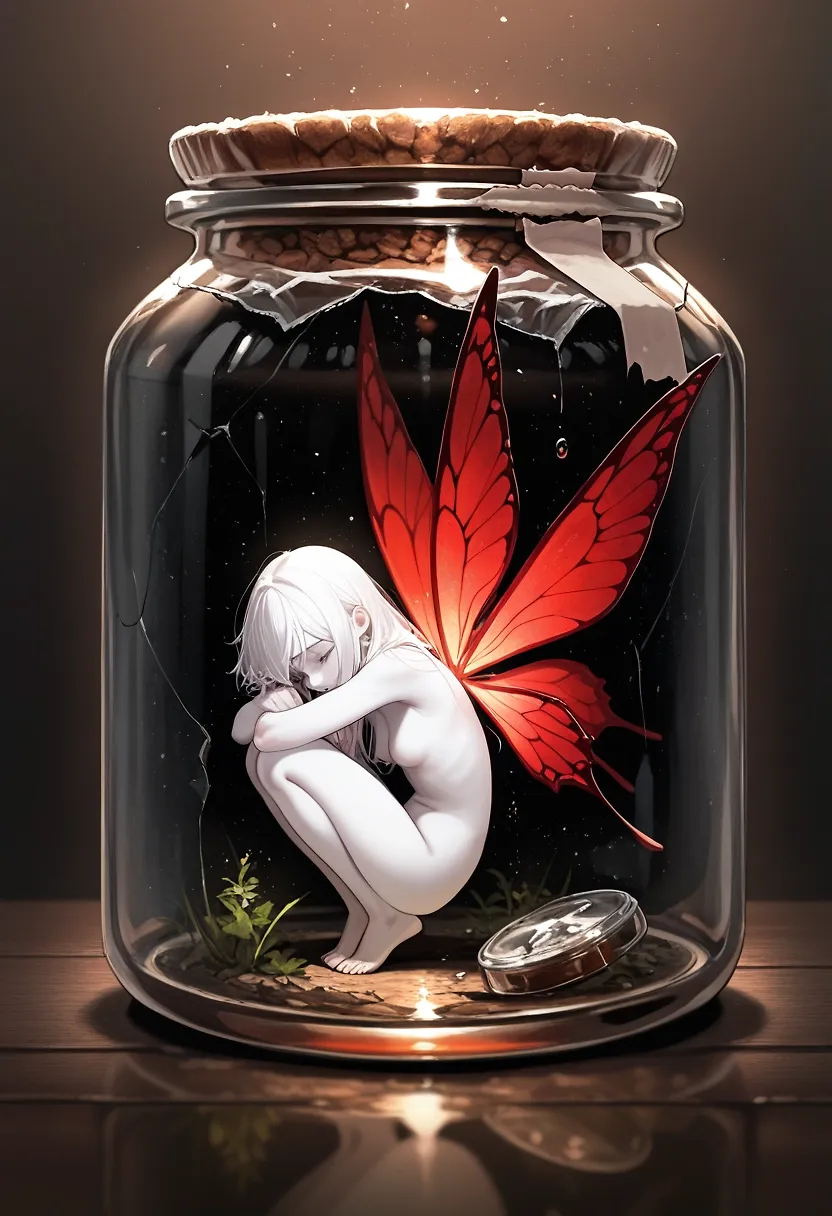 Fairies Under Glass