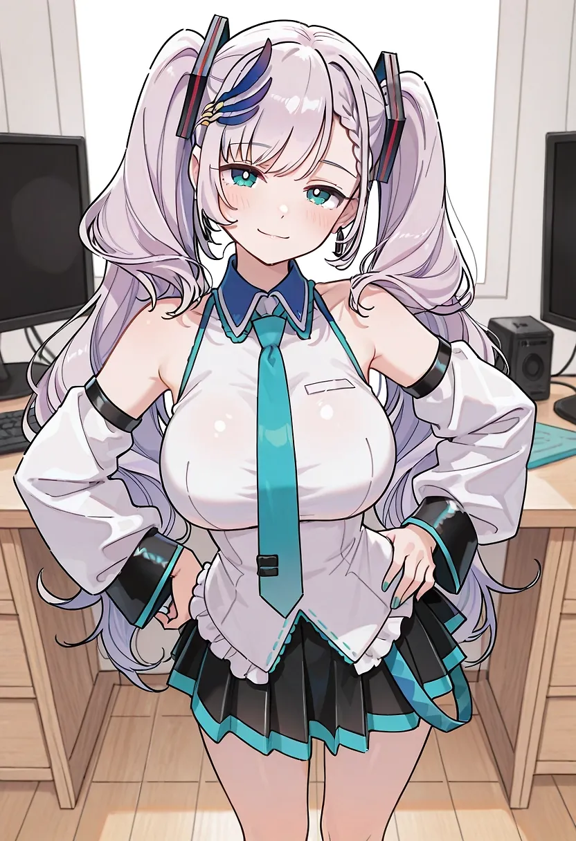 AI art "Miku cosplay"