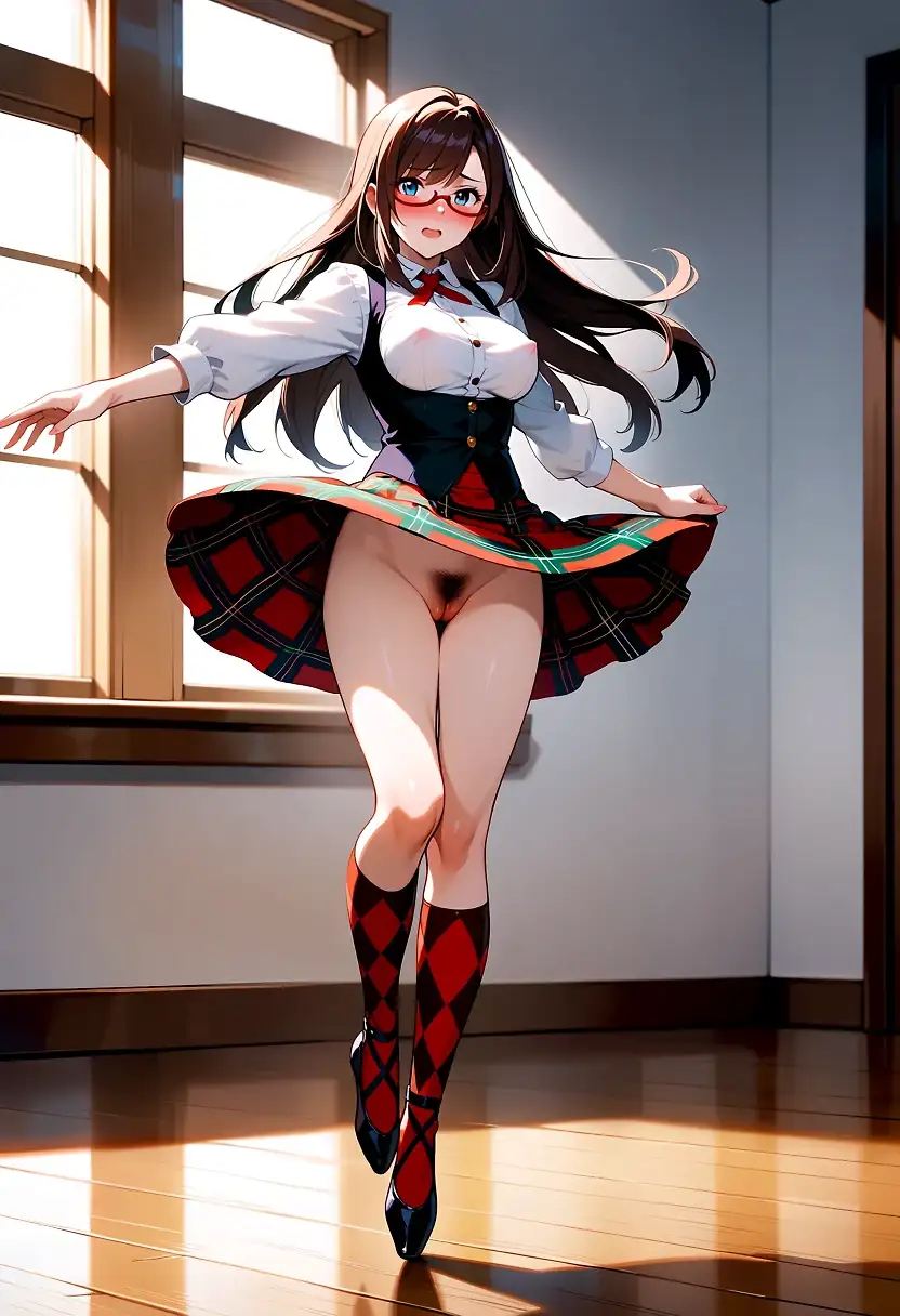 AI art 'Wife Highland Dancing'
