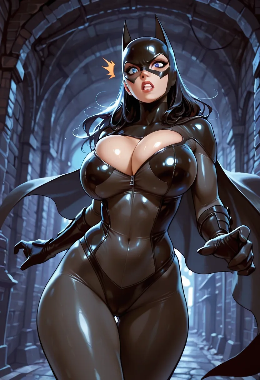 So I figured out I can SORTA make Batgirl if I just put in 'Female Batman, early 20's, cute'... Then turned to rat girl