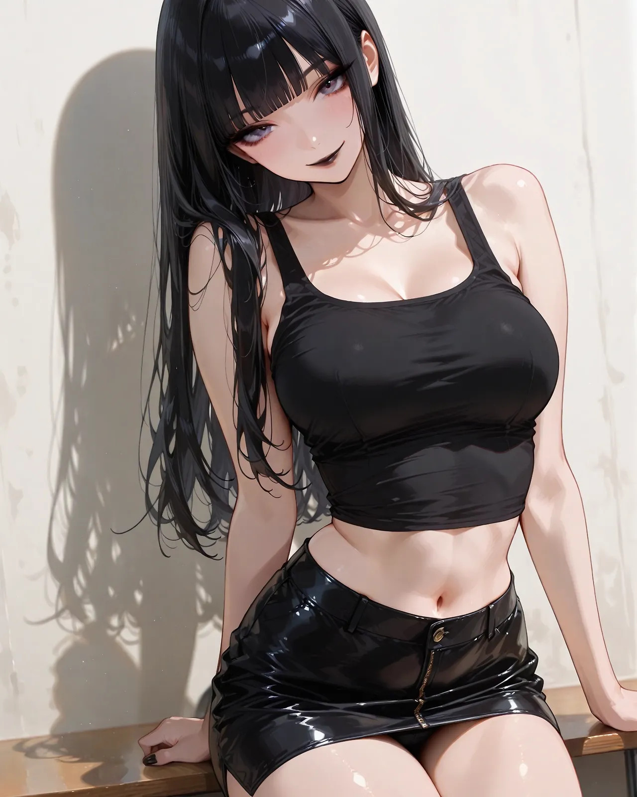 black