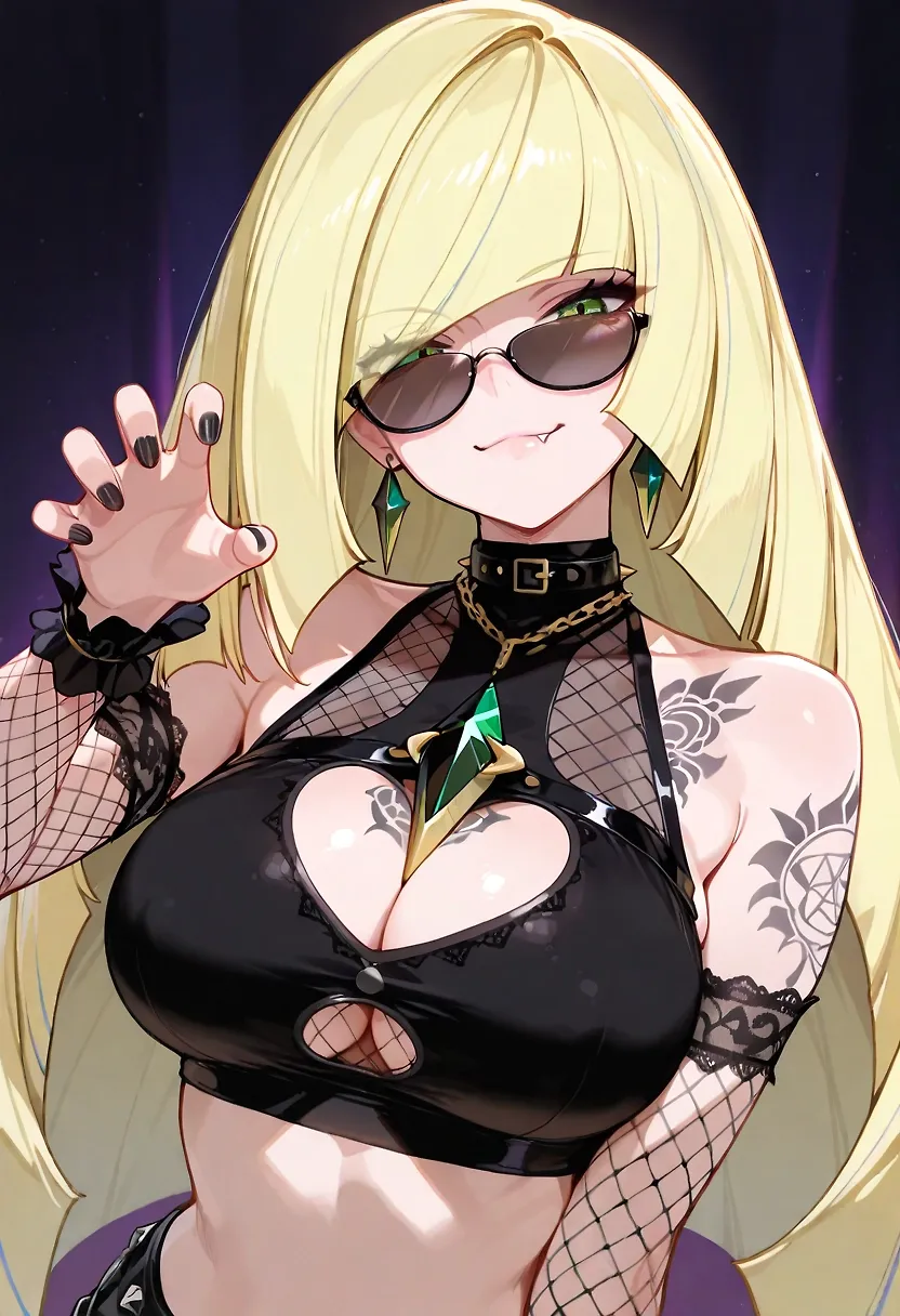 AI art "Alt Lusamine"