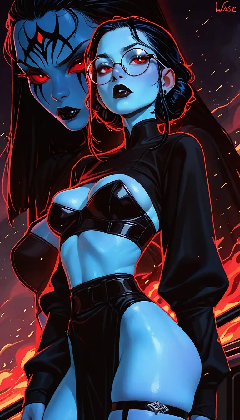 AI art "sith chiss"