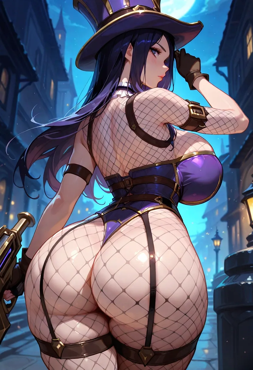 AI art "Caitlyn Beautiful - League of Sex"