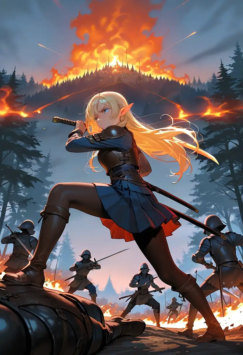 AI art "The Last Defense"