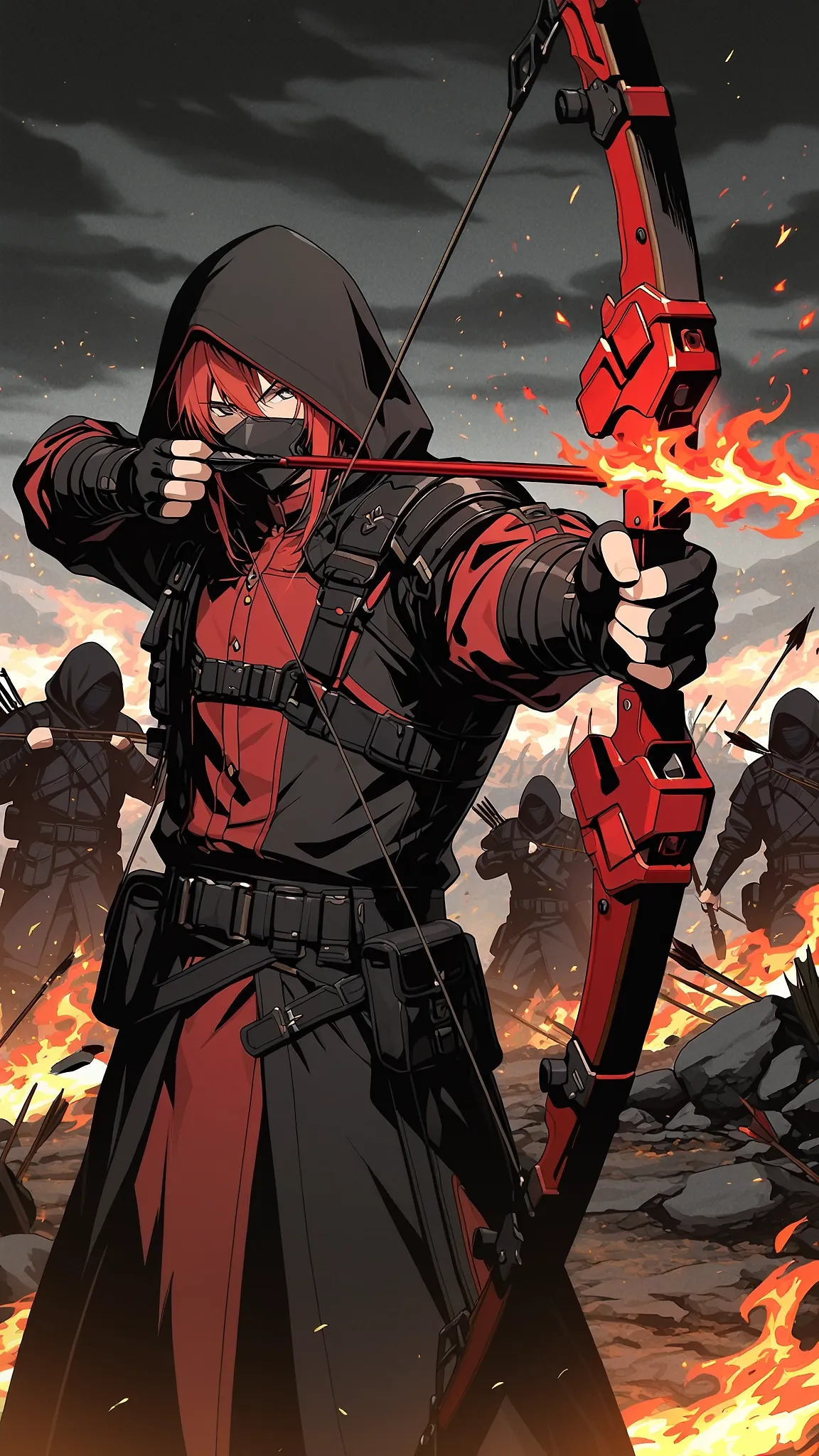 AI art with user description "Character from my “Random Stuff” post (1st pic) seizing the spoils of war."