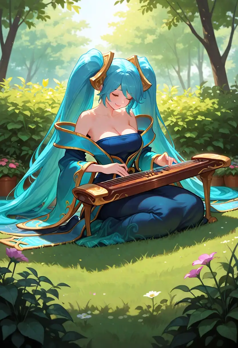 AI art "Porn of Legends A to Z - Sona"