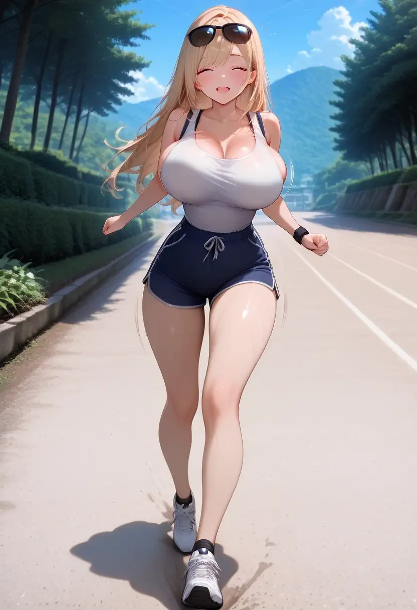 The running sex bomb!