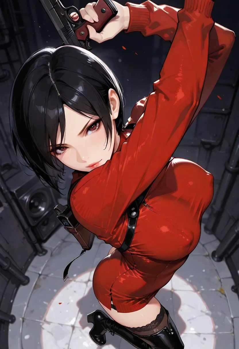 AI art "ada wong"