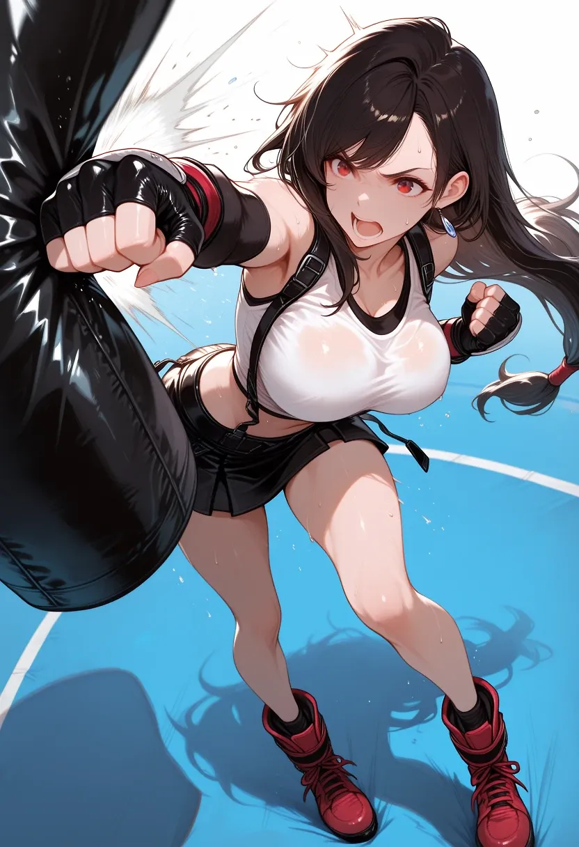 Tifa at the Gym