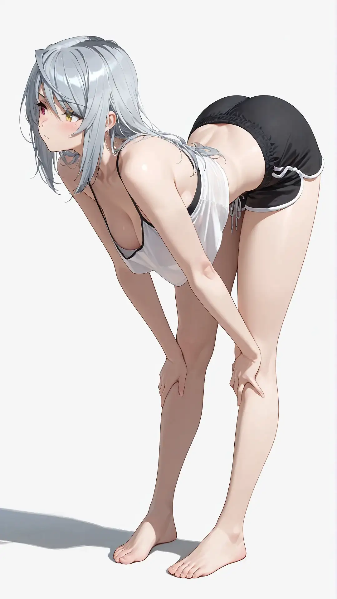 AI art 'Kawai waifu - everyday life'