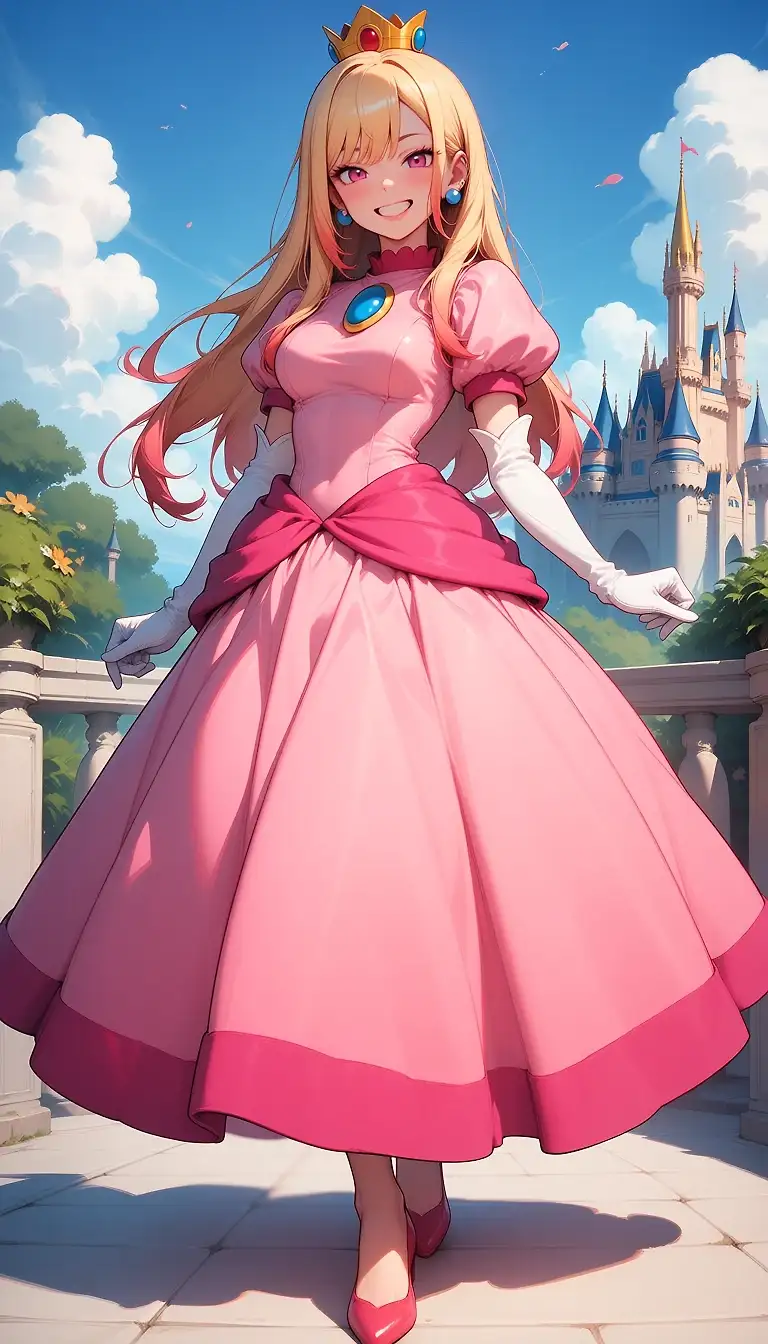 AI art 'kitagawa marin cosplay collection' with user description 'sono bisque doll wa cosplay wo suru'