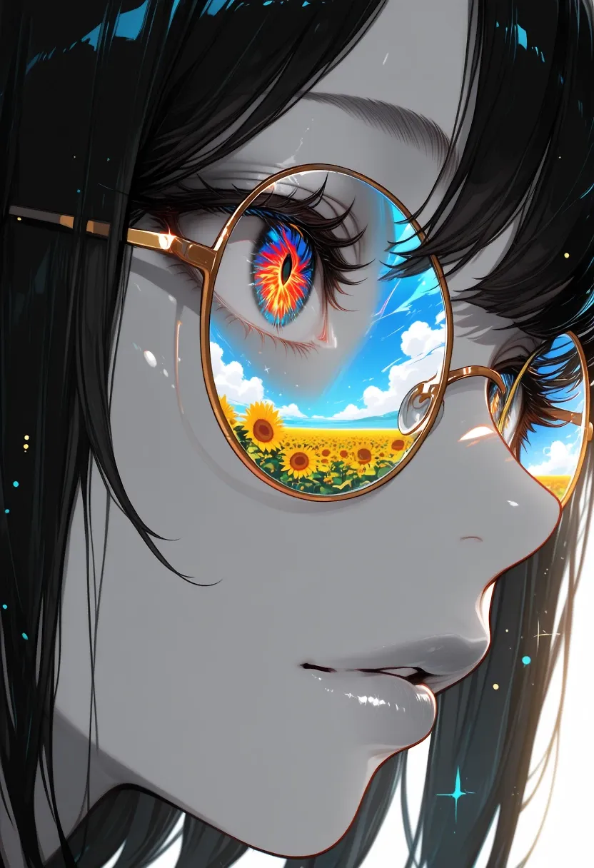Glasses Reflection