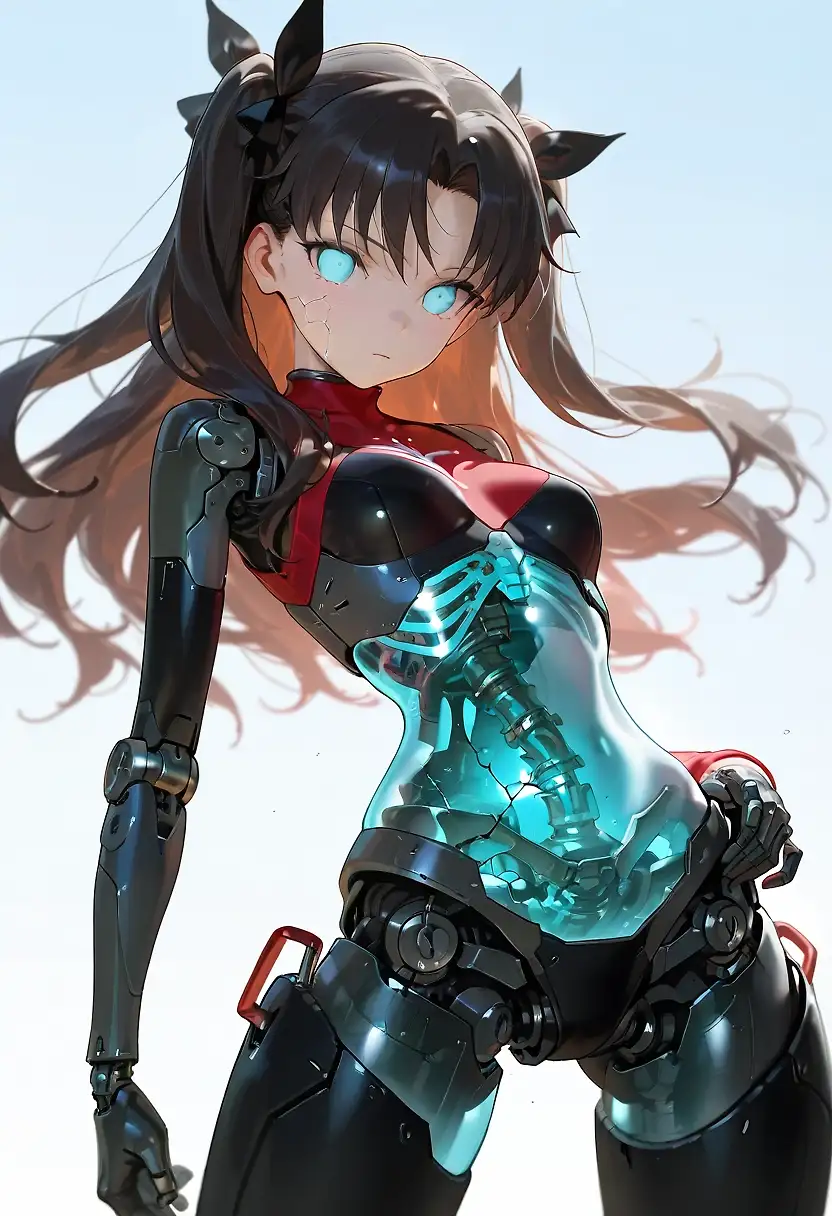 Weird boner for Tohsaka Rin, but a boner nonetheless. ROBO-RIN