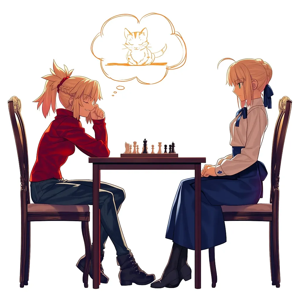 AI art "Artoria's Easiest Win"