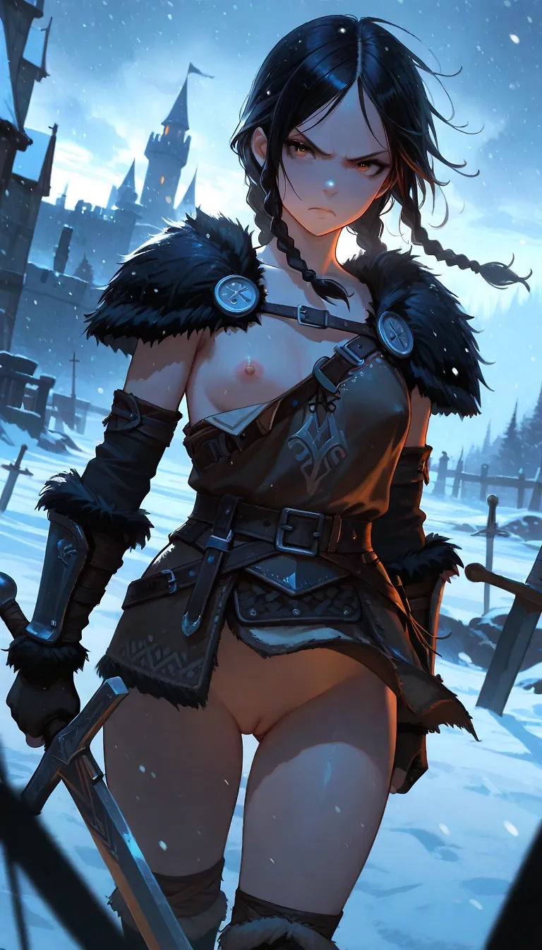 AI art "⚔️ Warrior girls: Rising Action (3/4)"