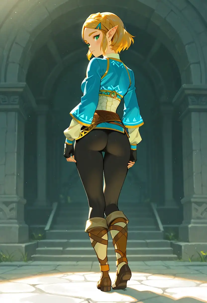 Zelda, Fun in forest