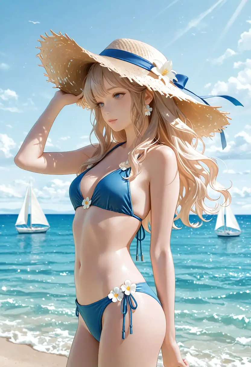 AI art 'Aegean Sea 01'