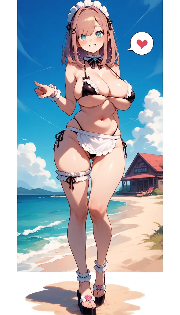 bikini maid lulu