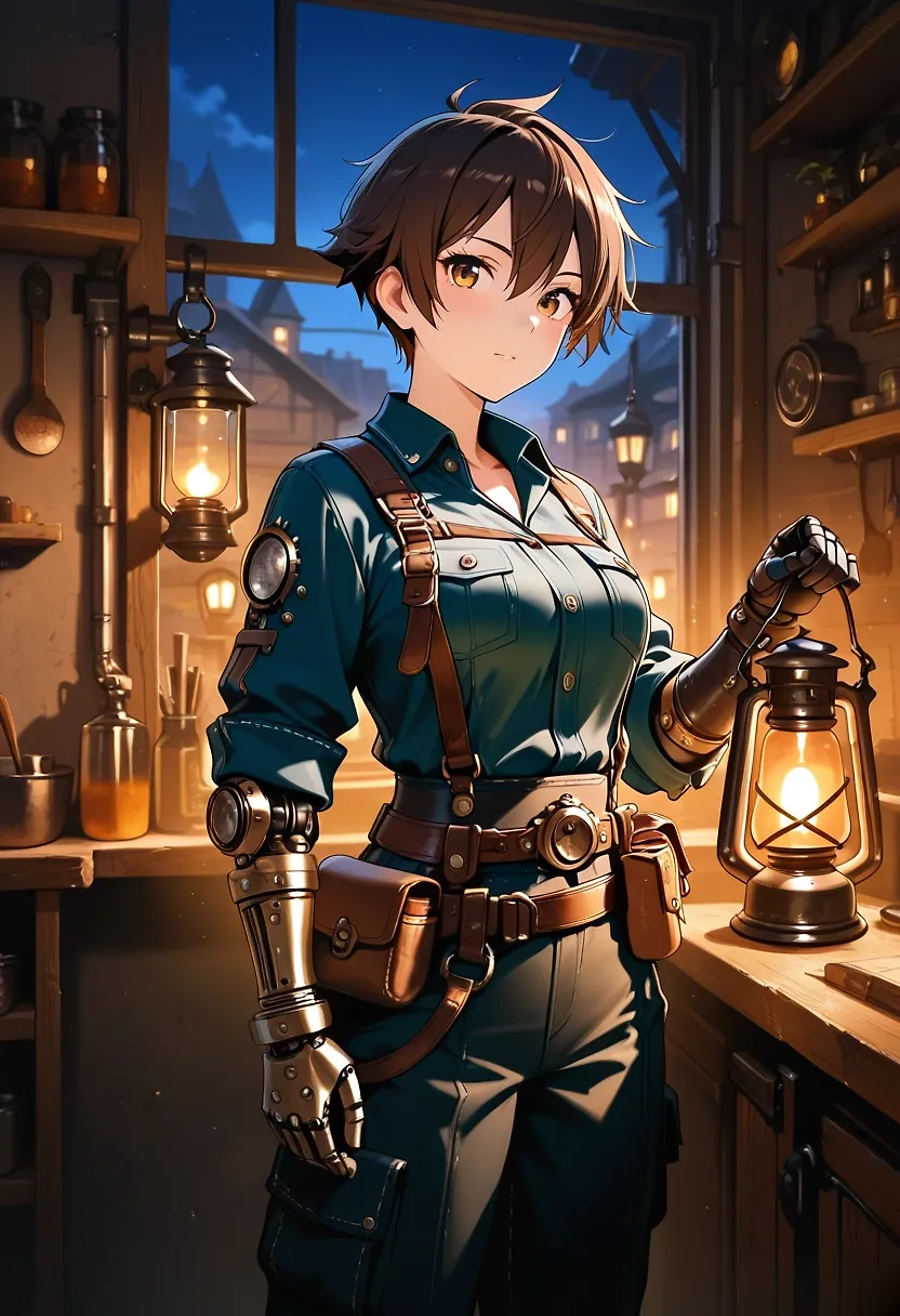 AI art "playing with mechanics"