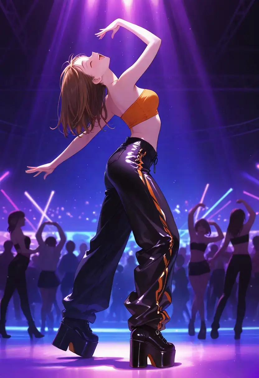 I don't feel like dancing, dancing.