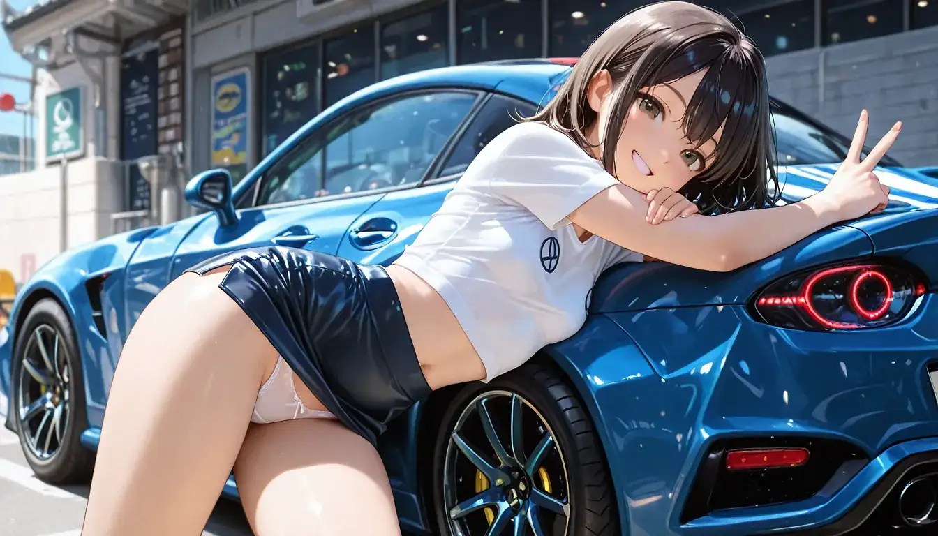 AI art "Car shoot"