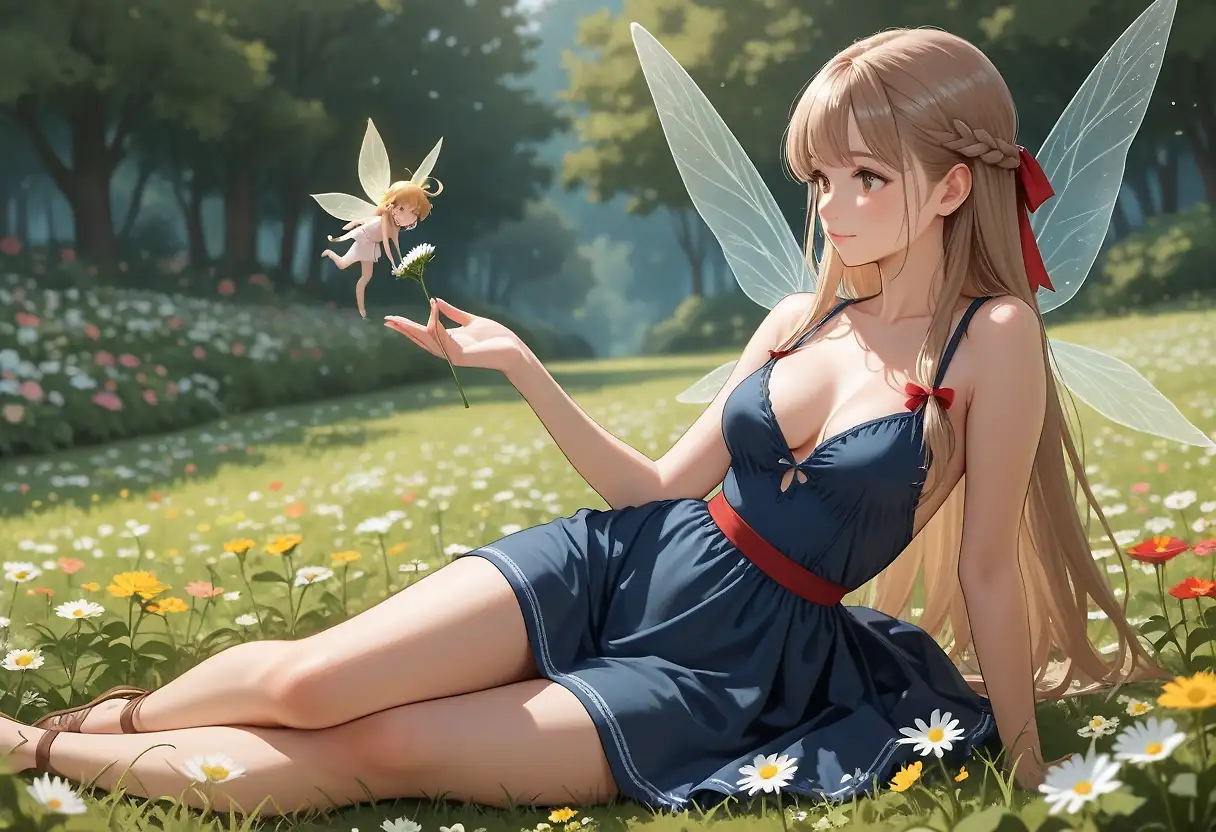 AI art "Flower Garden Fairy"