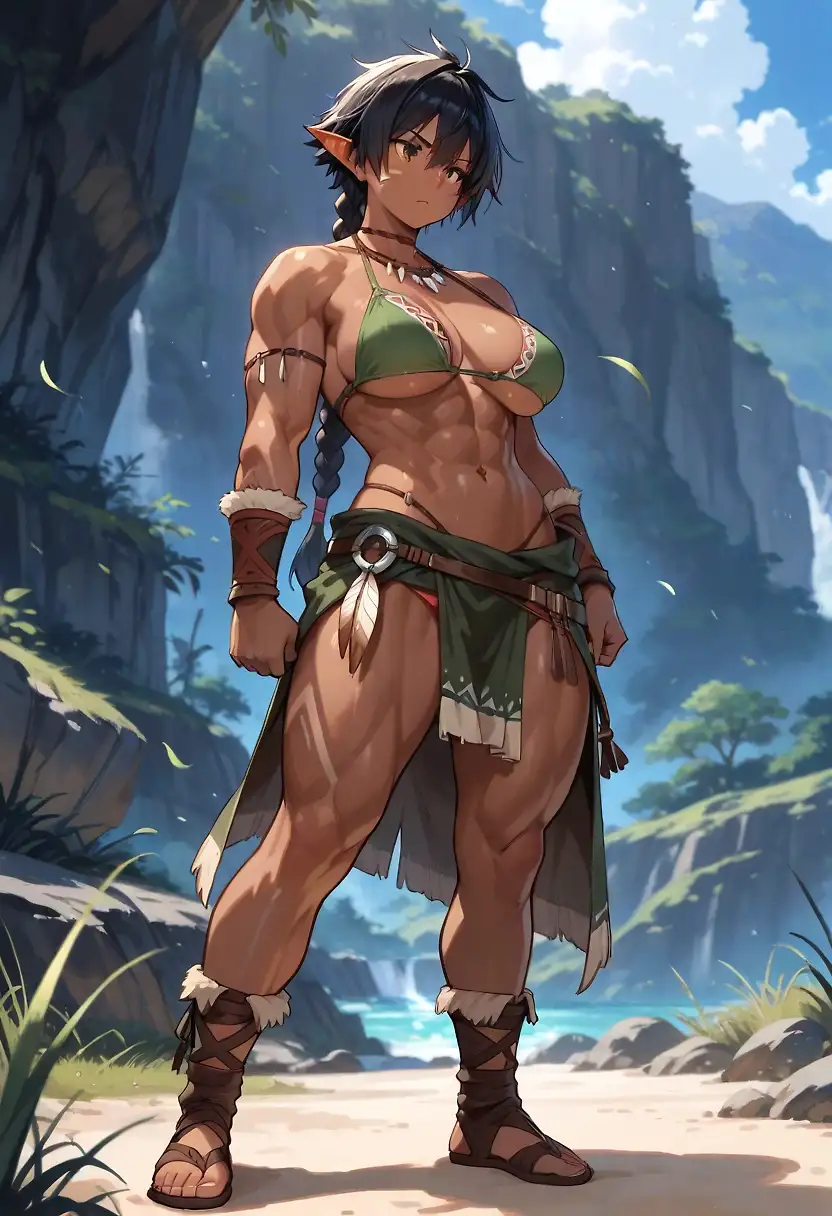 AI art "Our tribe has the best warriors"