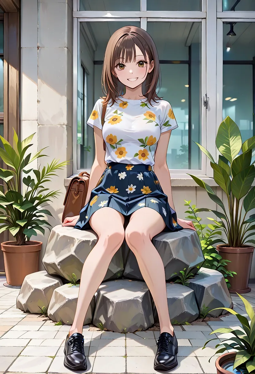 AI art "Ex-girlfriend today" with user description "Used to be my girlfriend, now she's my wife"