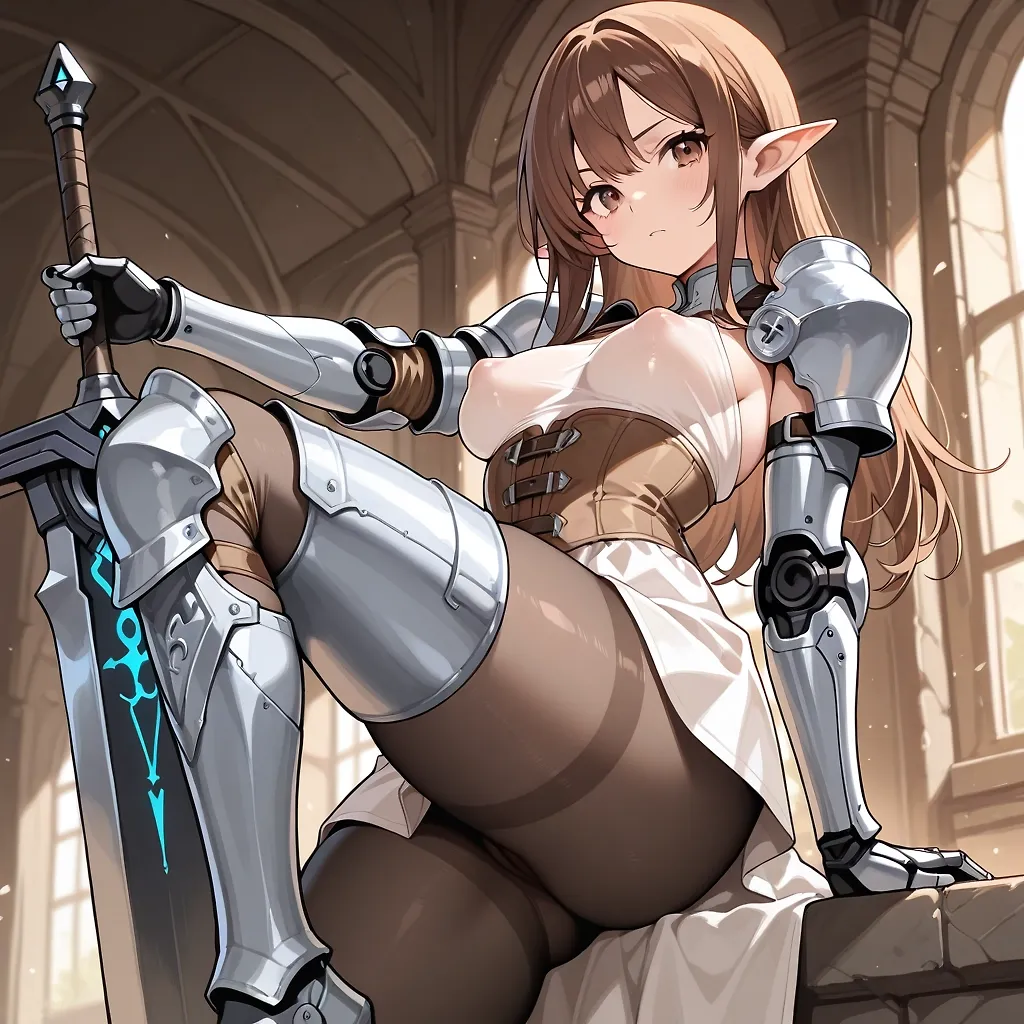 AI art "Underwear optional"