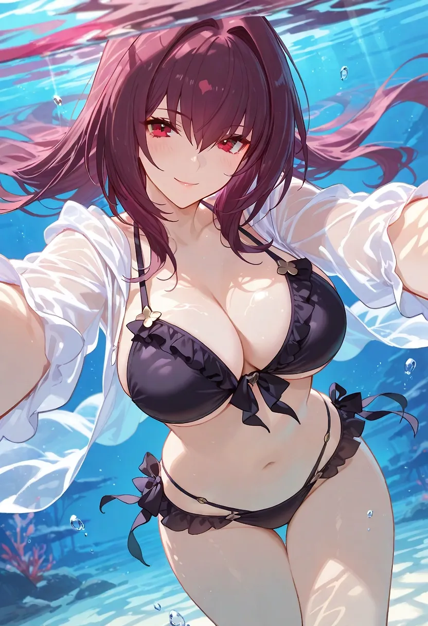 Scathach underwater