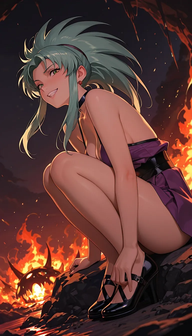 The demon pirate Ryouko