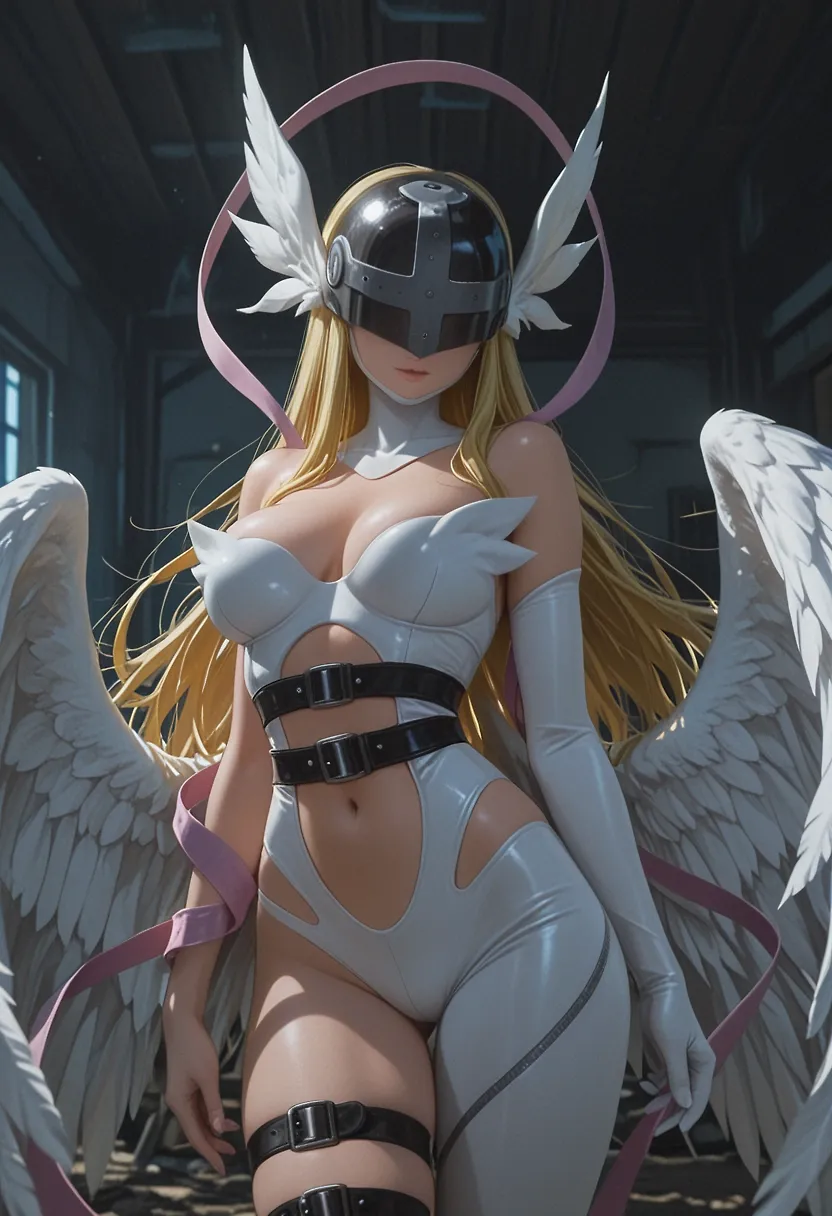 AI art "Heaven and Hell- Digimon"