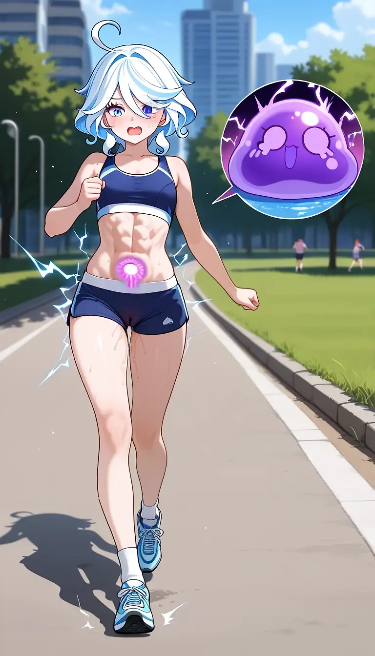 Furina and slime