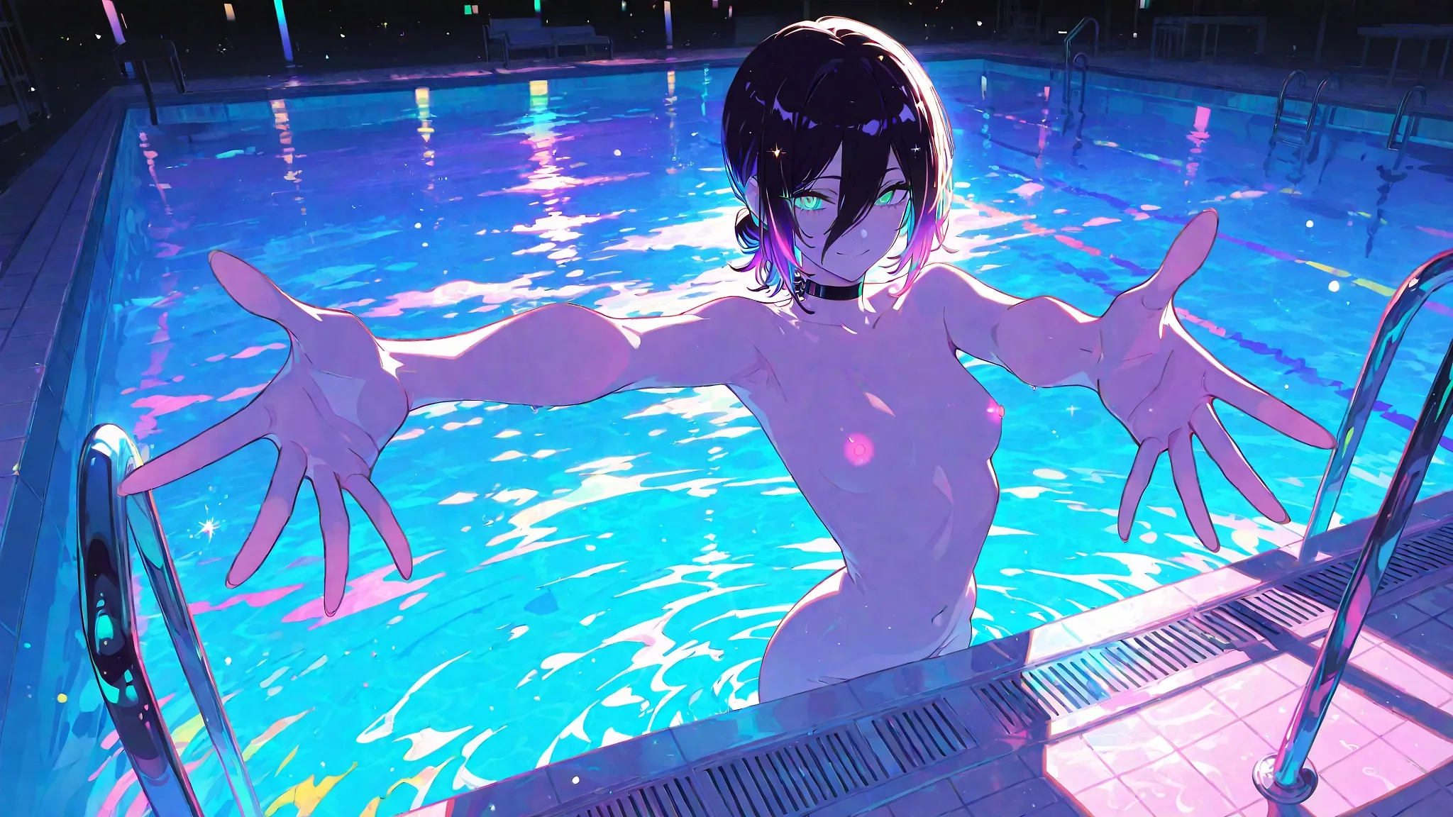 AI art "Pool"