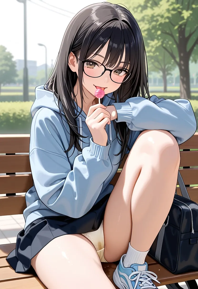 AI art "キャンディ"