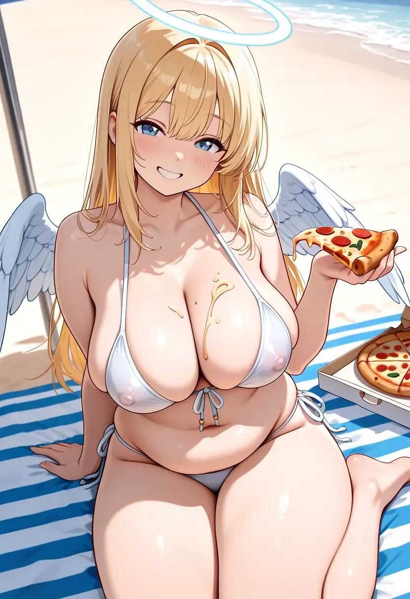 The Pizza-Loving Angel