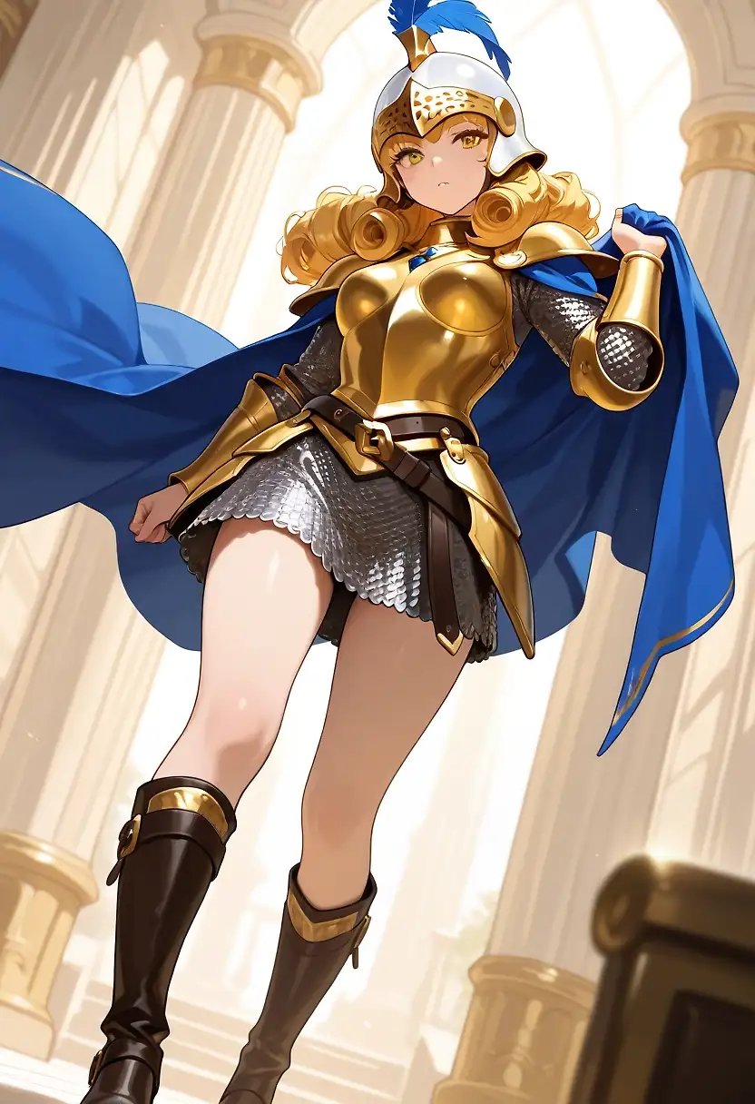 AI art "Muski, got a golden upgrade"