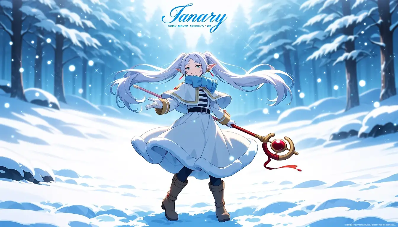 AI art "My Waifu Calendar"