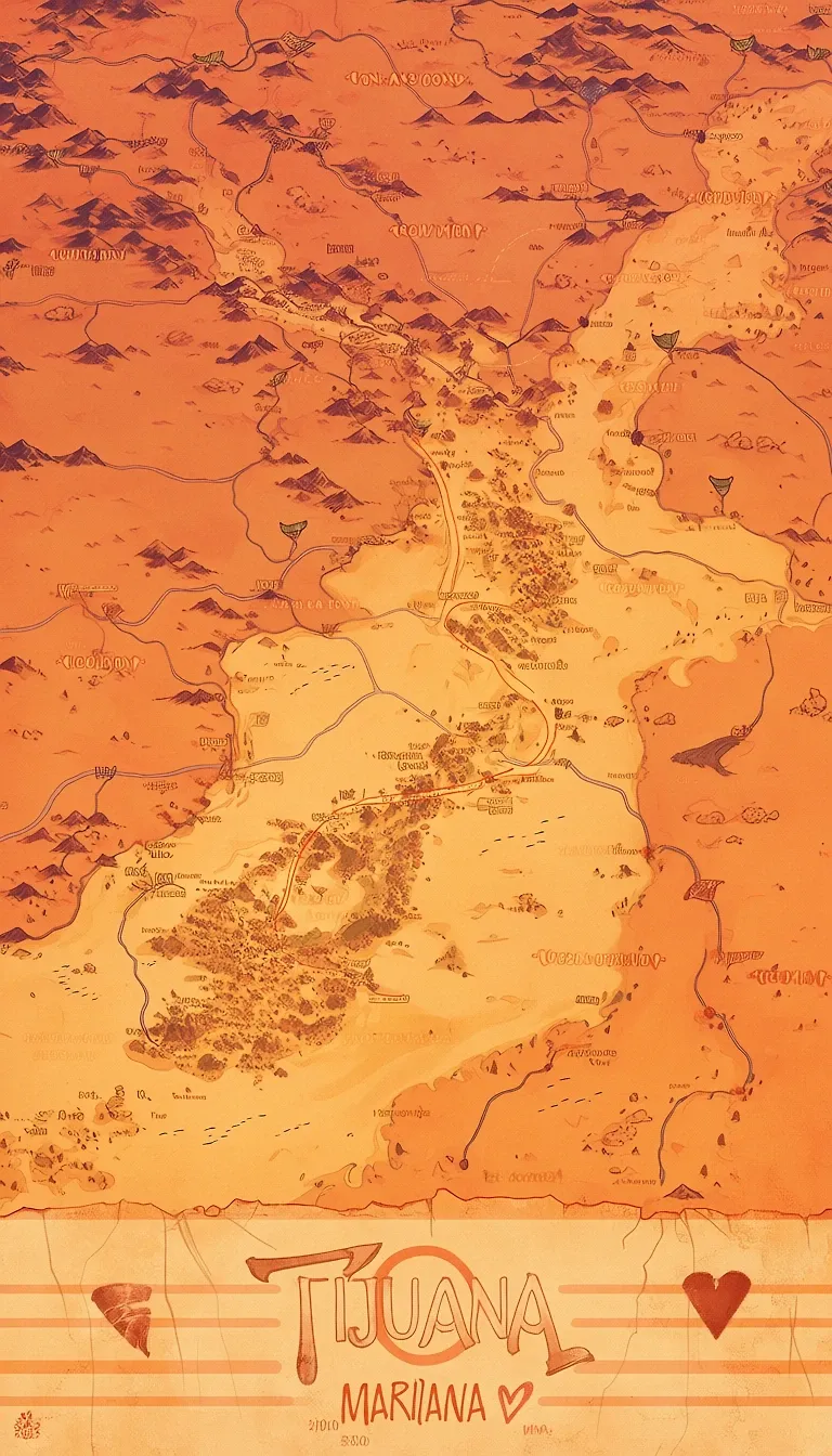 Tijuana maps. 🧭🏜️