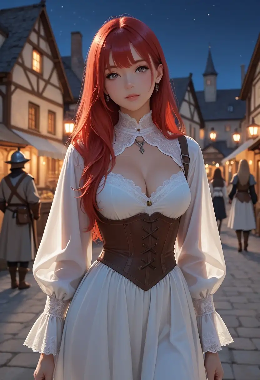 AI art "Medieval Street"