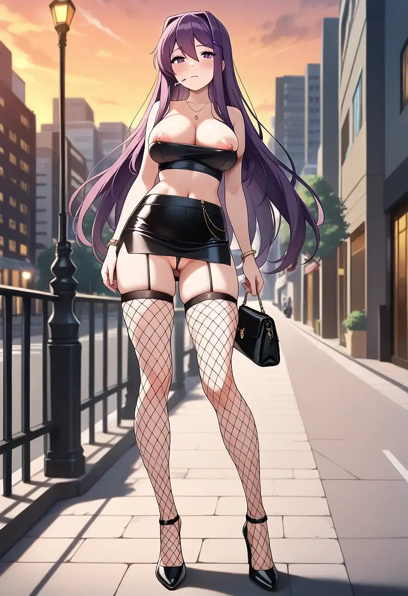Yuri working the streets