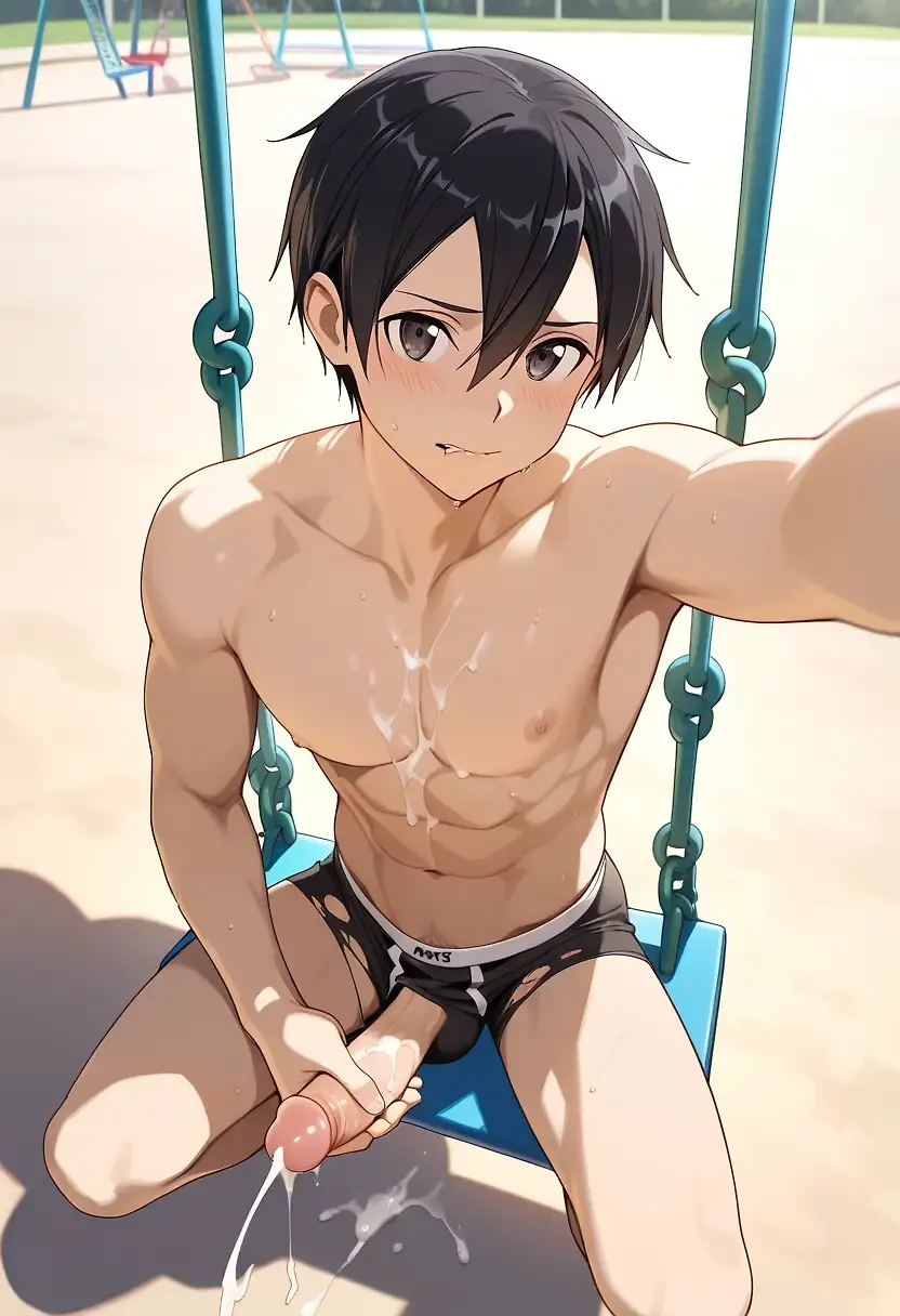 AI art "Kirito"