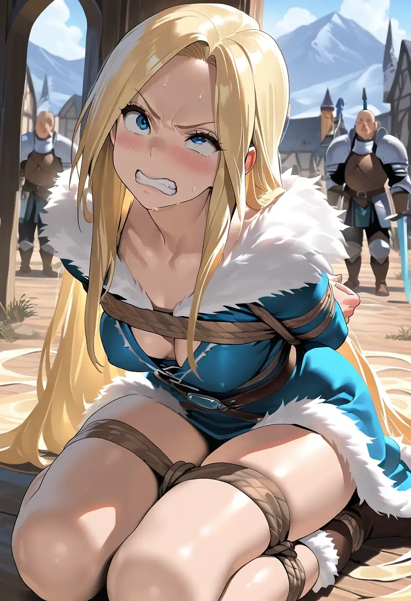 Nordic girl captured
