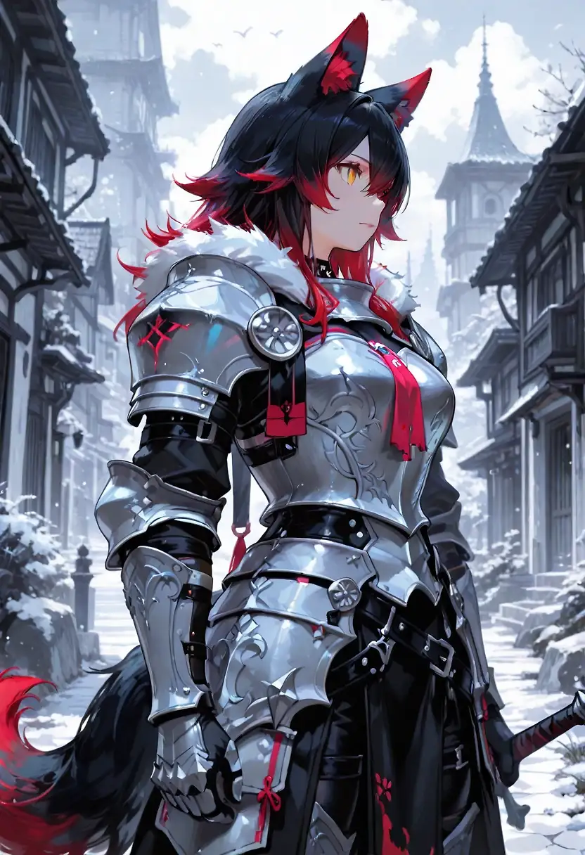 Knight Girl (Wolf)